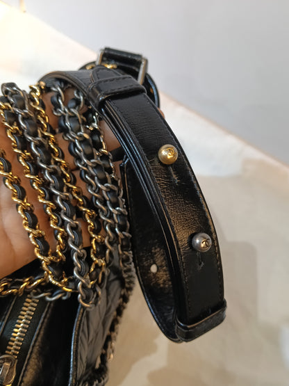 Chanel Gabrielle Small Calfskin Black (CHIP)