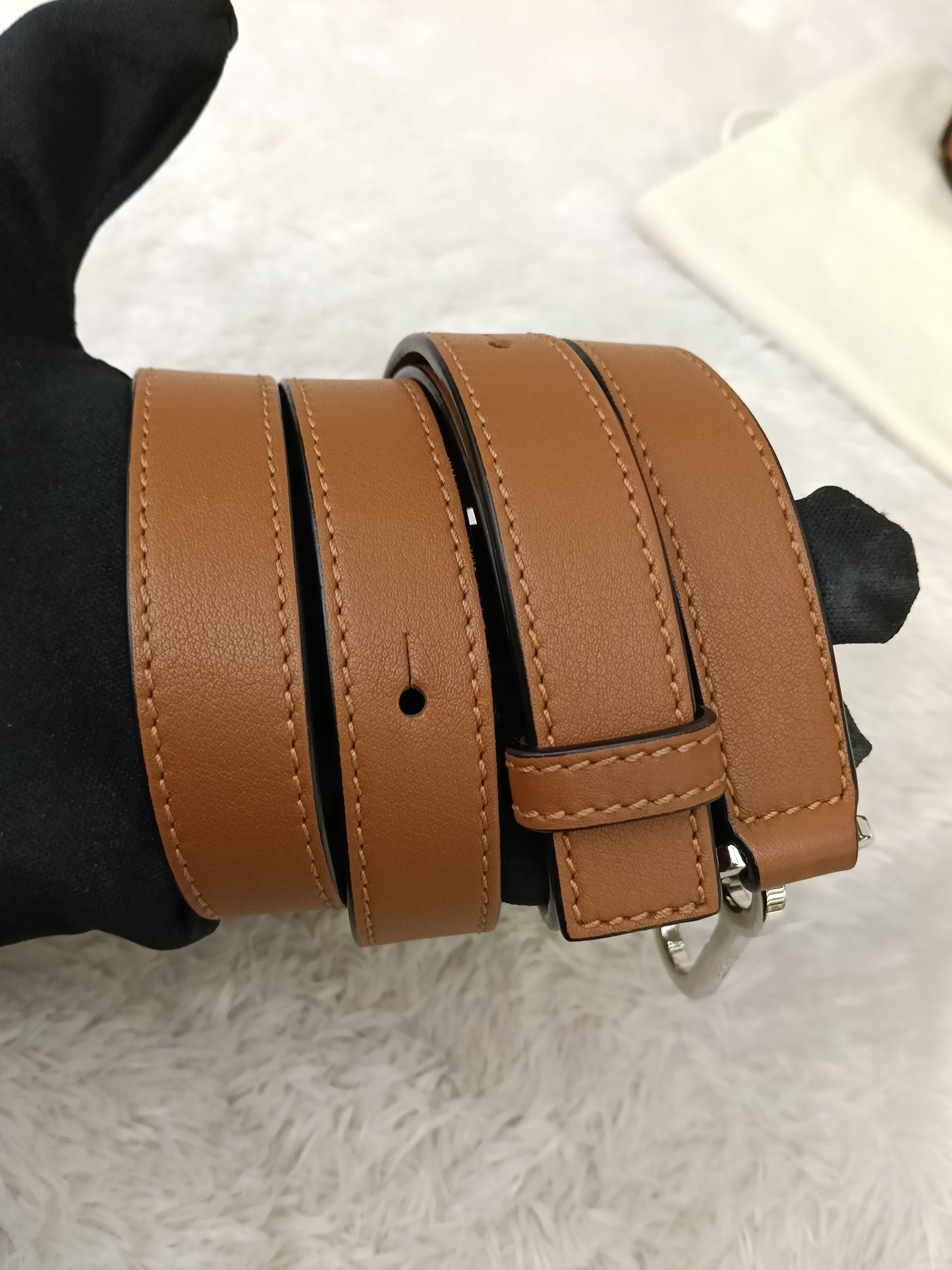 Loewe Puzzle Small Tan SHW 2020