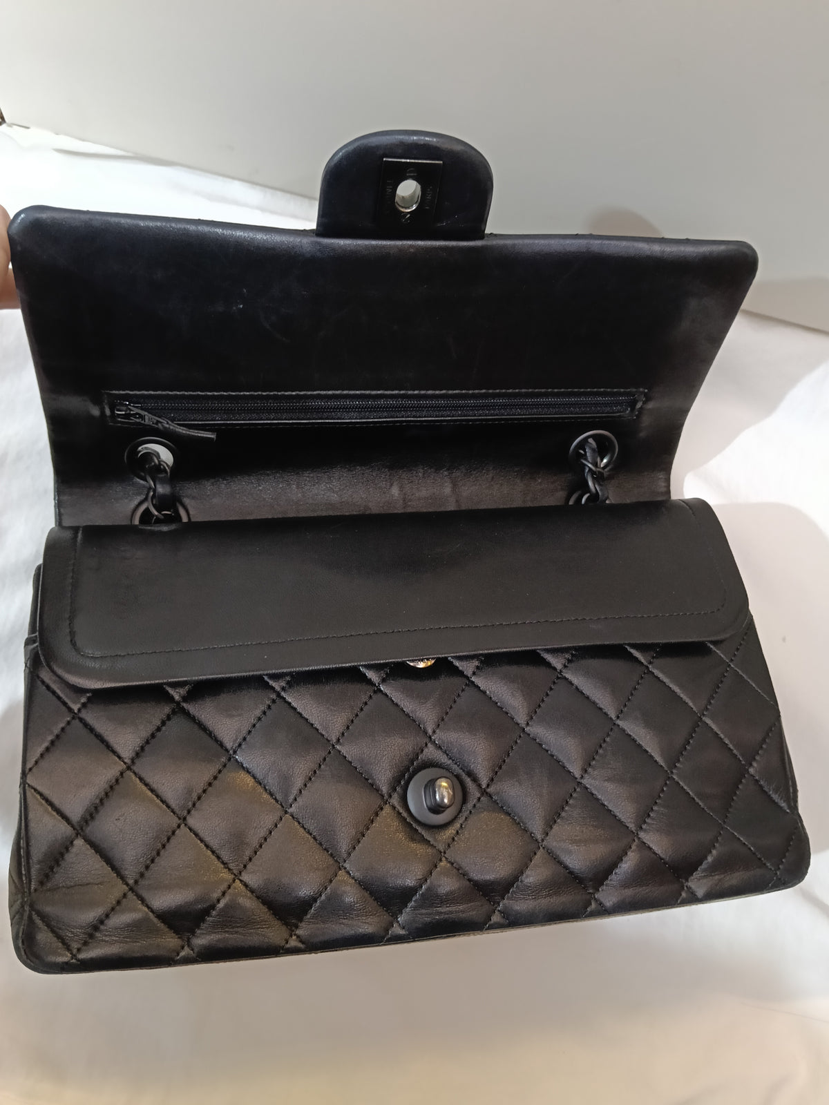 Chanel Medium Lamb All Black #14