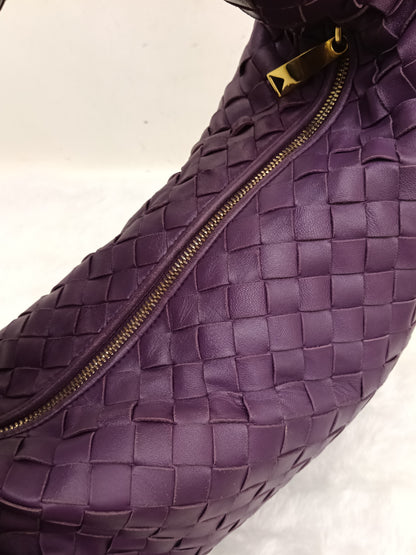 Bottega Veneta Teen Jodie Purple GHW