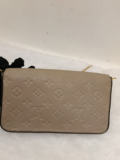 LV Felicie GM Monogram Empreinte Tourterelle 2020