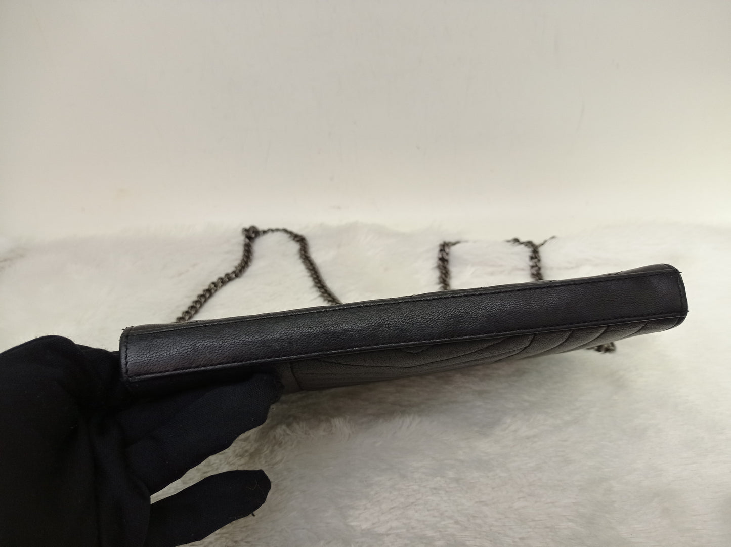 YsL WOC 22 Monogram Calfskin Black RHW 2016