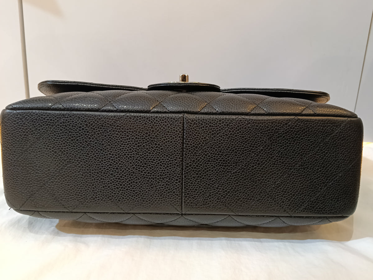 Chanel Jumbo Caviar Black SHW SF #13