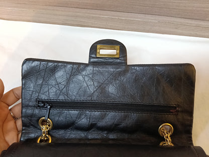 Chanel Reissue 225 Calfskin Black GHW DF #14