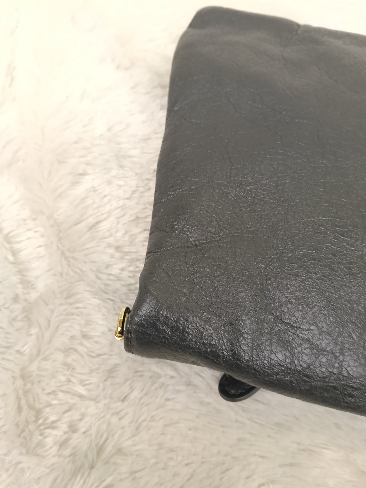Balenciaga Envelope Clutch Giant Gris GHW 2015