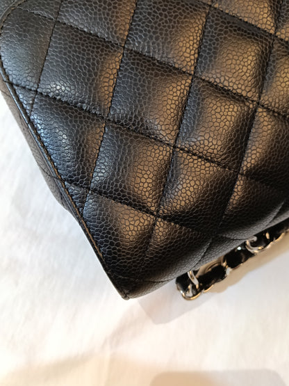 Chanel Jumbo Caviar Black SHW SF #13