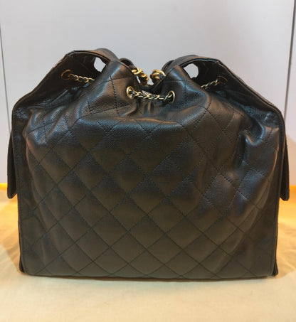 Chanel C25 Medium Caviar Black GHW 2025 (CHIP)
