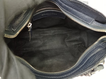 Balenciaga Mini City Edge Navy SHW