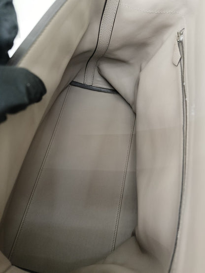 Hermes 2424 29cm Togo Swift Griss Asphalt PHW #C