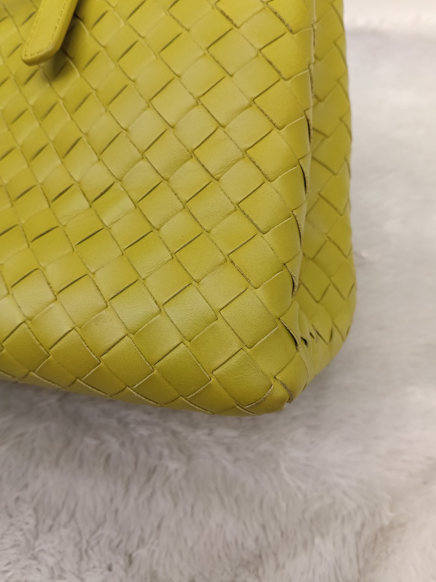 Bottega Veneta Roma Tote Small Lime RHW