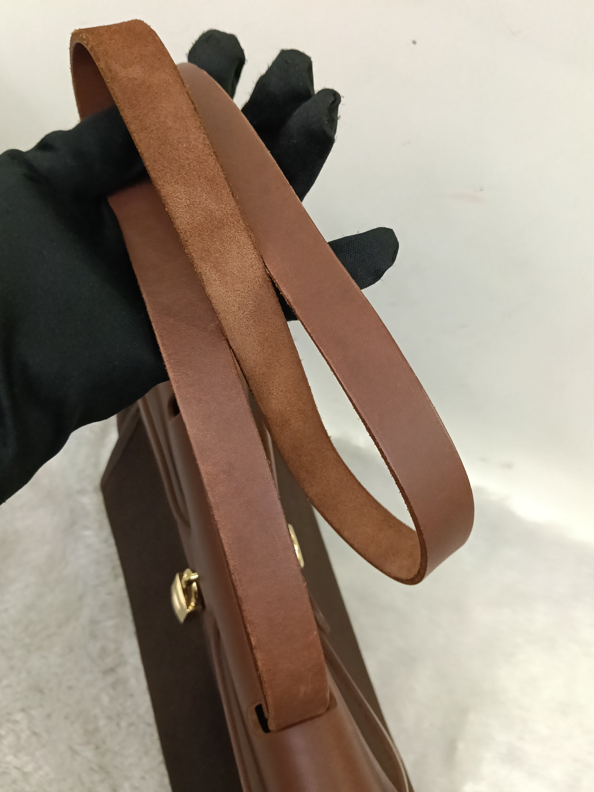 HB31 Canvas Brown GHW #G square