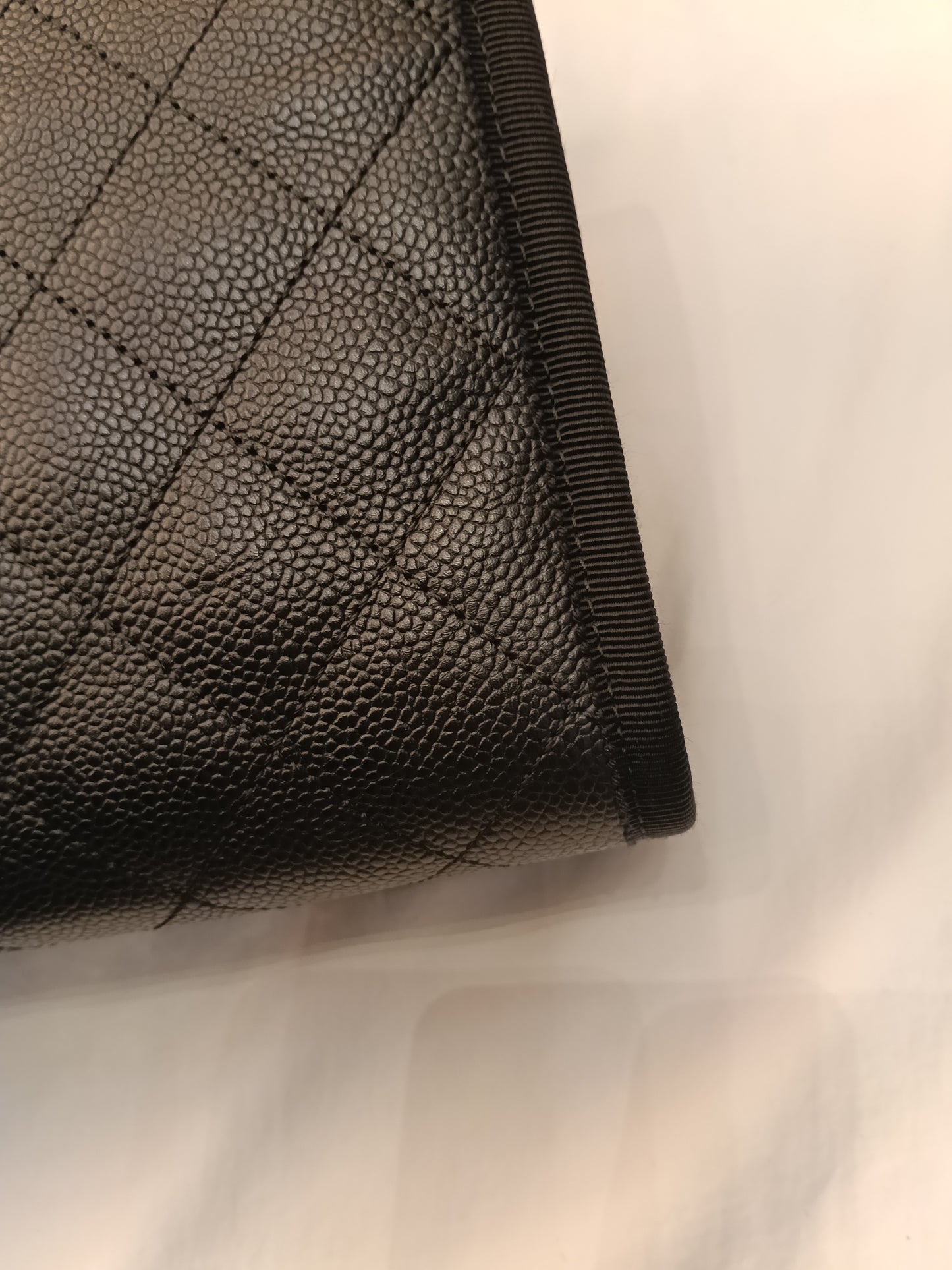 Chanel Top Handle Seasonal Flap Caviar Black SHW #25
