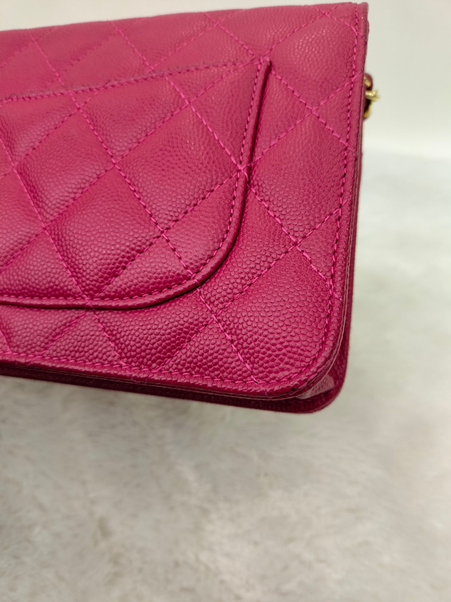 Chanel WOC Caviar Pink GHW #29