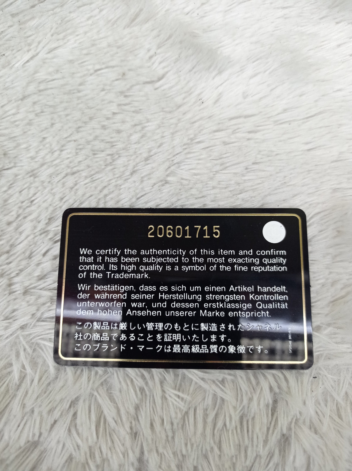 Chanel WOC Boy Patent Black SHW #20