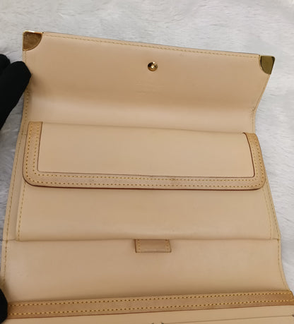 LV Porte Tresor International Wallet Monogram Multicolour White