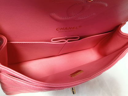Chanel Small Caviar Pink GHW DF (CHIP)
