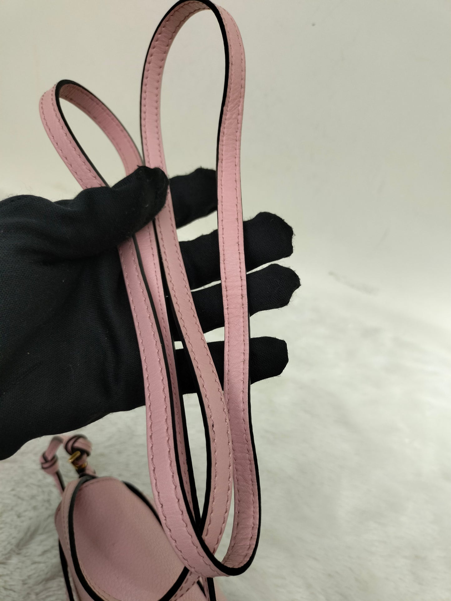 Loewe Gate Mini Grained Pink GHW 2019
