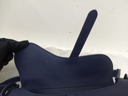 Dior Saddle Medium Ultra Matte Blue 2020