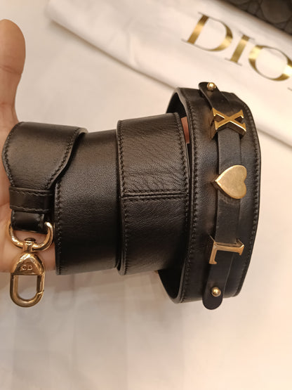 Lady Dior Small Lamb Black GHW 2019
