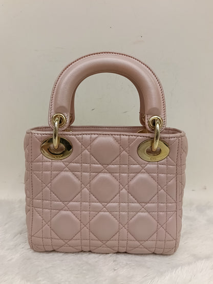 Lady Dior Mini Lamb Lotus GHW 2017