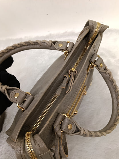 Balenciaga Mini City Edge Grey GHW 2016