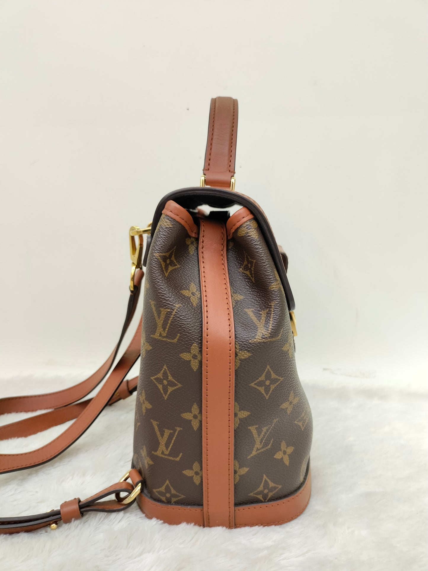 LV Dauphine Backpack Monogram Reverse 2020