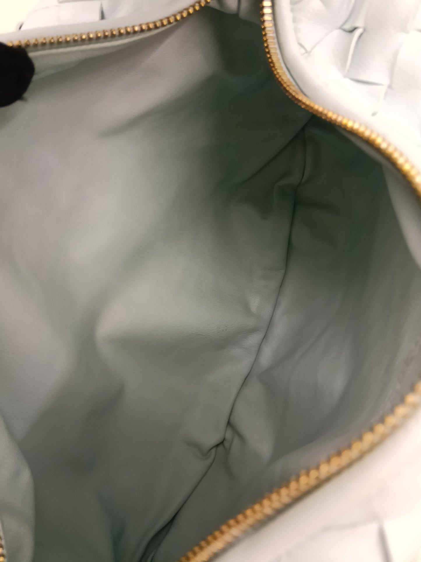 Bottega Veneta Teen Jodie Light Blue GHW