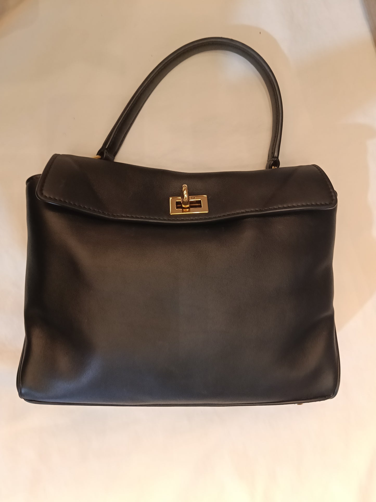 Balenciaga Rodeo Mini Calfskin Black GHW
