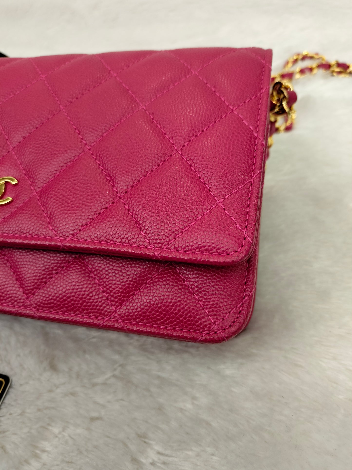 Chanel WOC Caviar Pink GHW #29