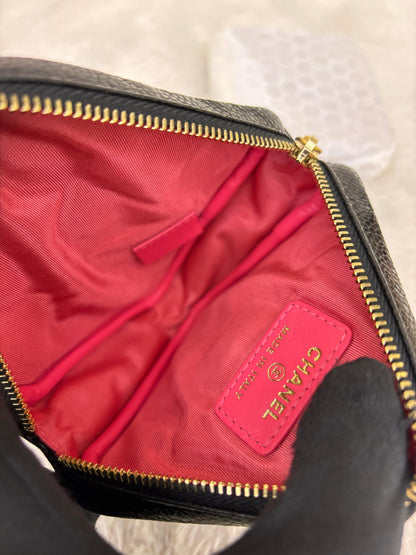 Chanel Diamond Belt Bag Caviar Black GHW #30