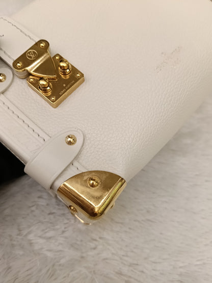 LV Side Trunk PM Grained Calfskin Chalk (CHIP)