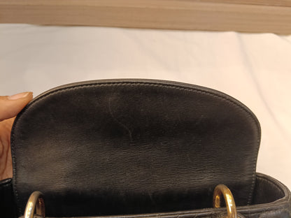 Lady Dior Small Lamb Black GHW 2019
