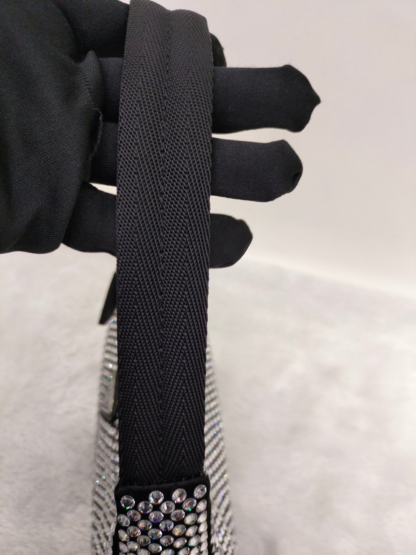 *Neverbeen Used* Prada Re-Edition Crystal Black SHW 2022