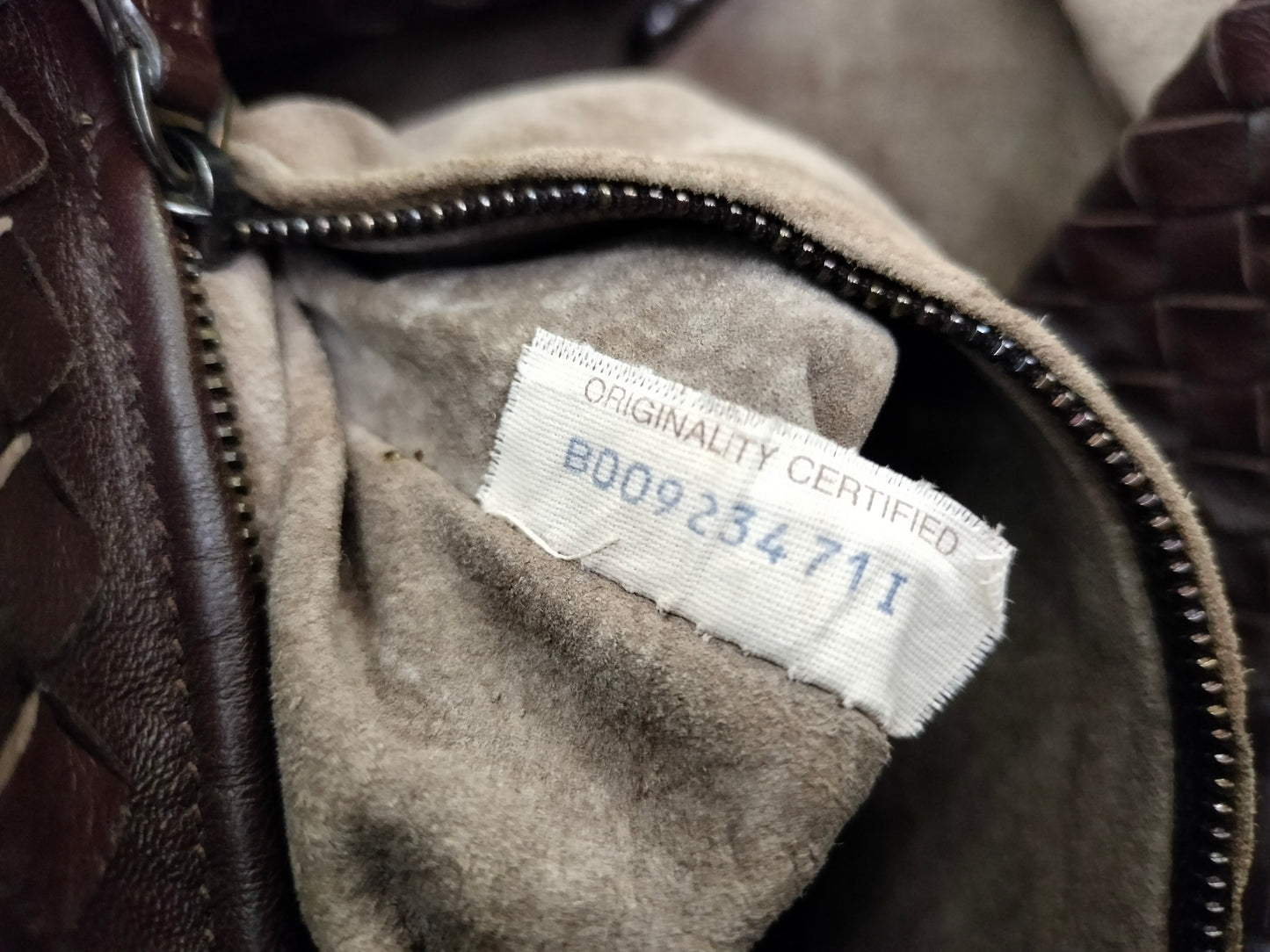 Bottega Veneta Cesta Shopper Tote Intrecciato Dark Brown