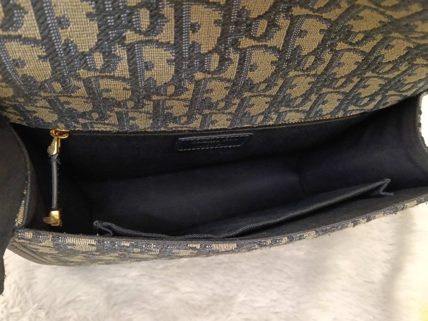 Dior Montaigne 30 Oblique Navy GHW 2022