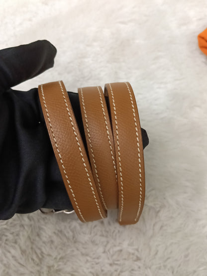 K35 Epsom Sellier Gold PHW #J square