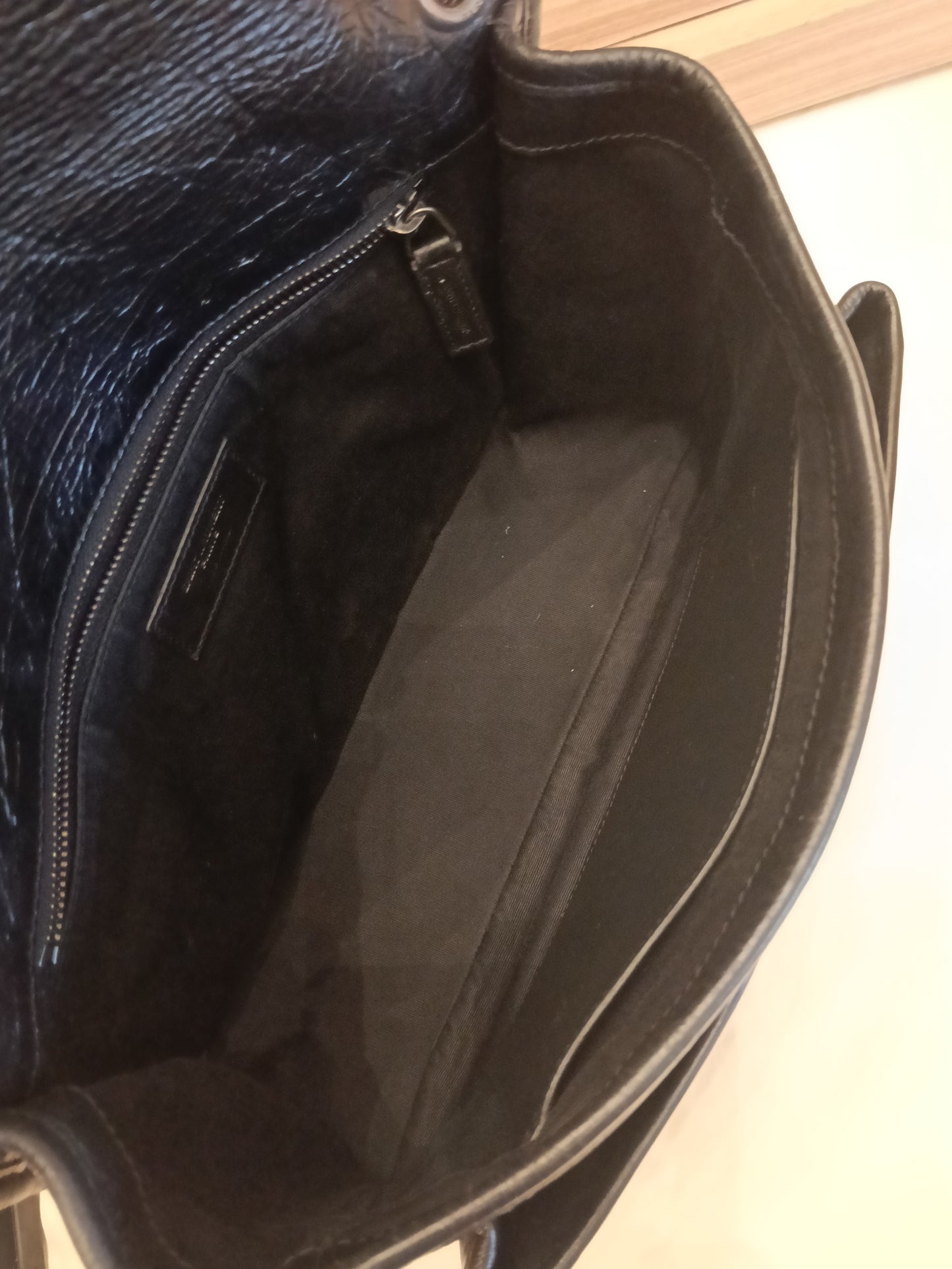 YsL Niki Medium Calfskin Black RHW 2018