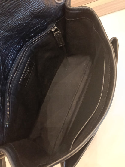 YsL Niki Medium Calfskin Black RHW 2018