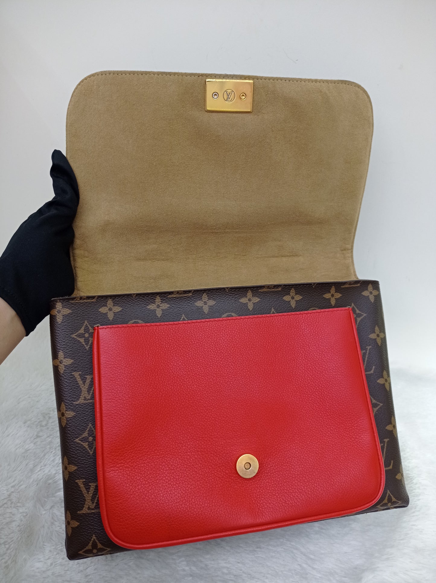 LV Marignan Monogram Coquelicot 2018