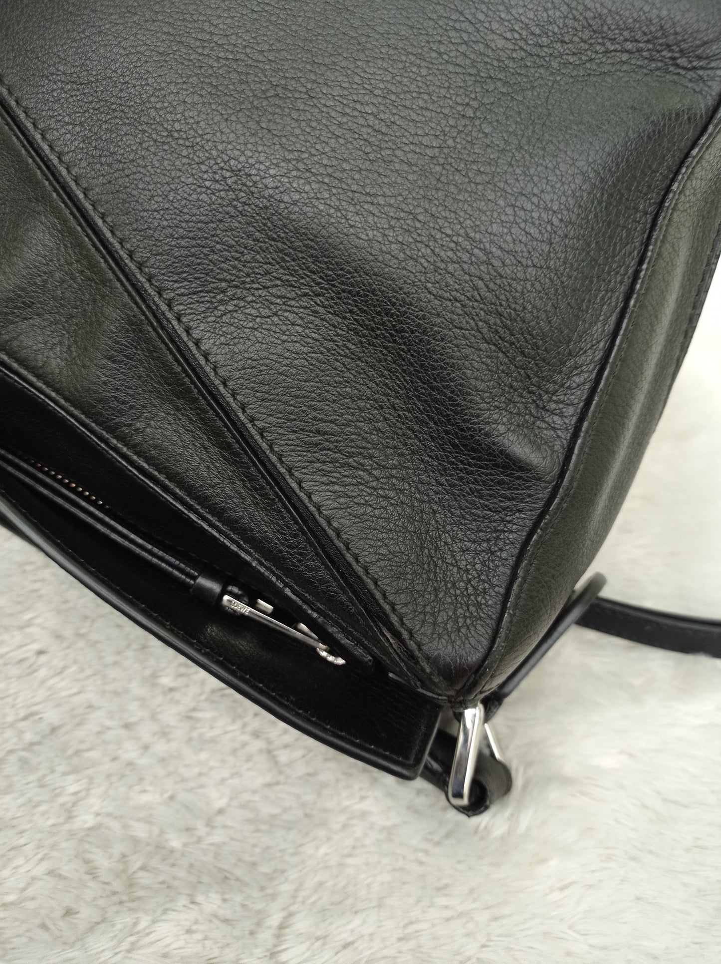 Loewe Puzzle Small Black SHW 2017