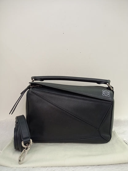 Loewe Puzzle Small Black SHW 2017