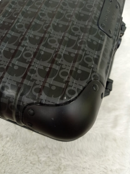 Dior X Rimowa Carry On Case Aluminium Oblique Black 2020