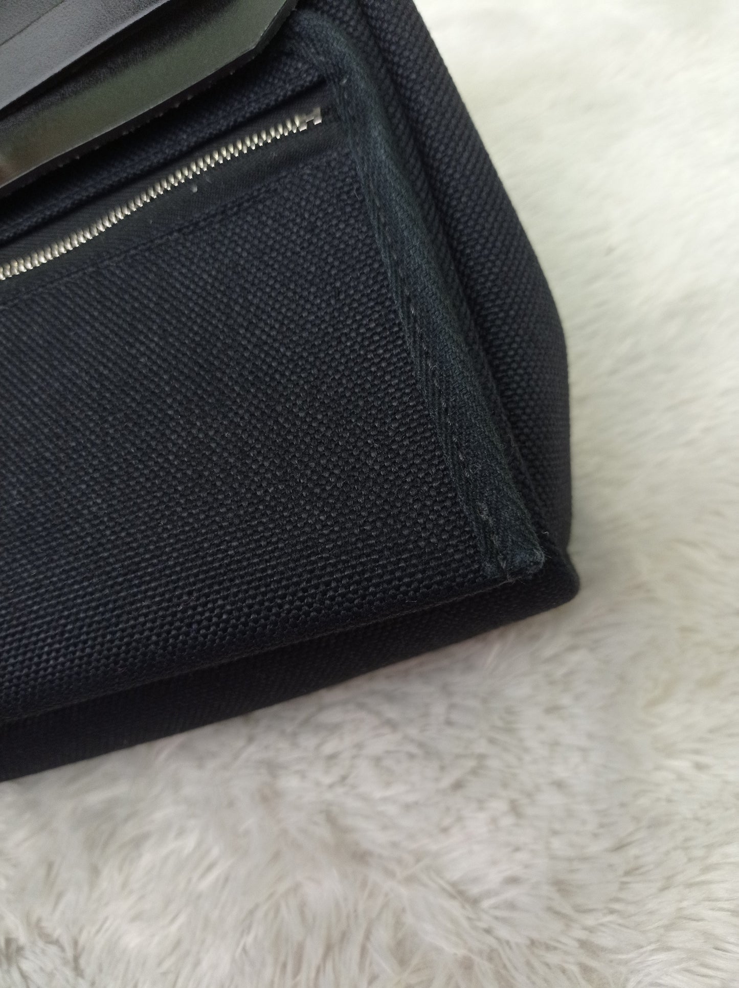 Herbag Zip 20 Canvas Black Militaire PHW #W
