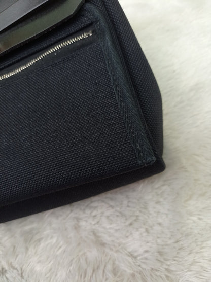 Herbag Zip 20 Canvas Black Militaire PHW #W
