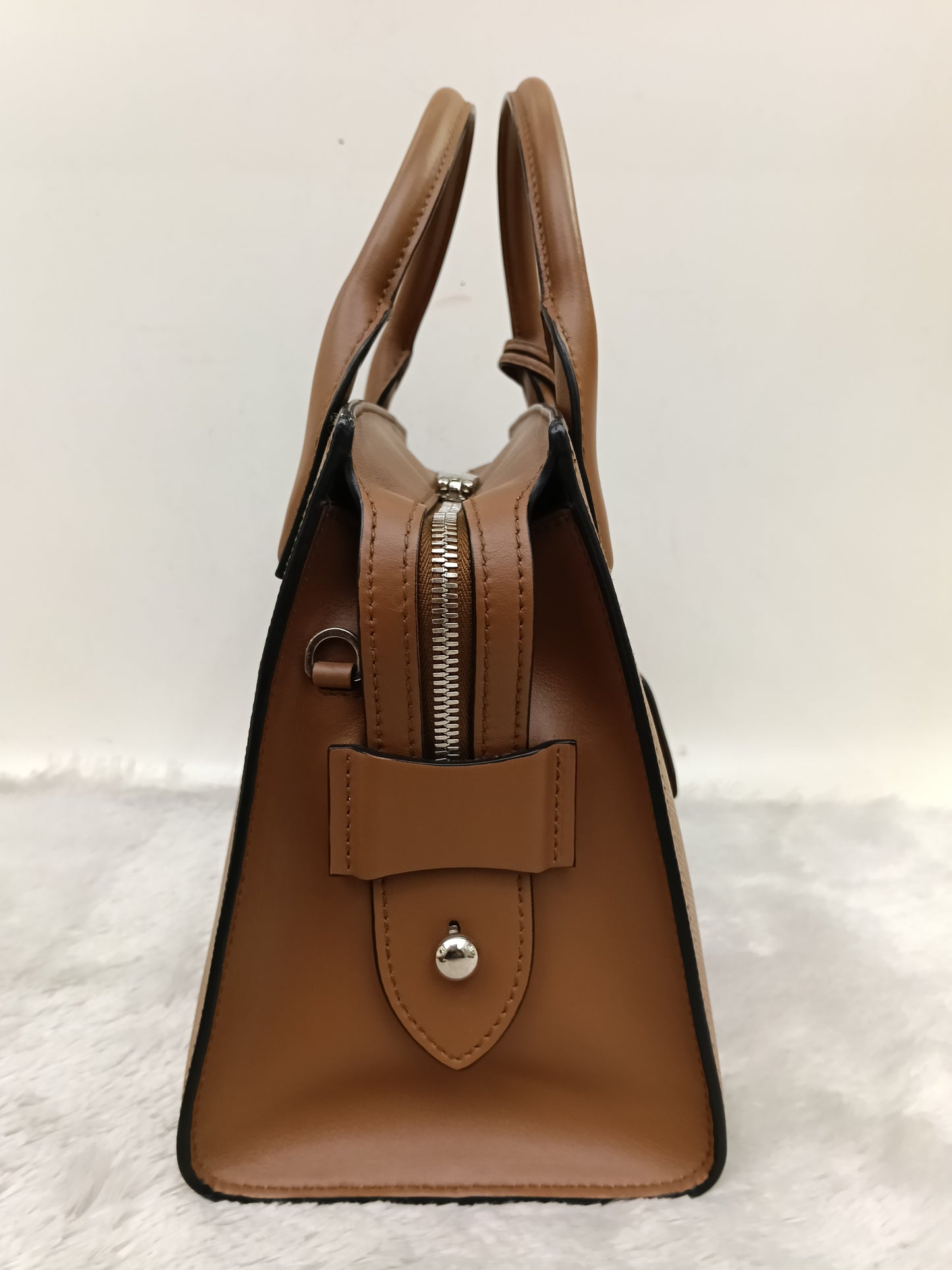Prada Saffiano Cuir+C Cognac GHW