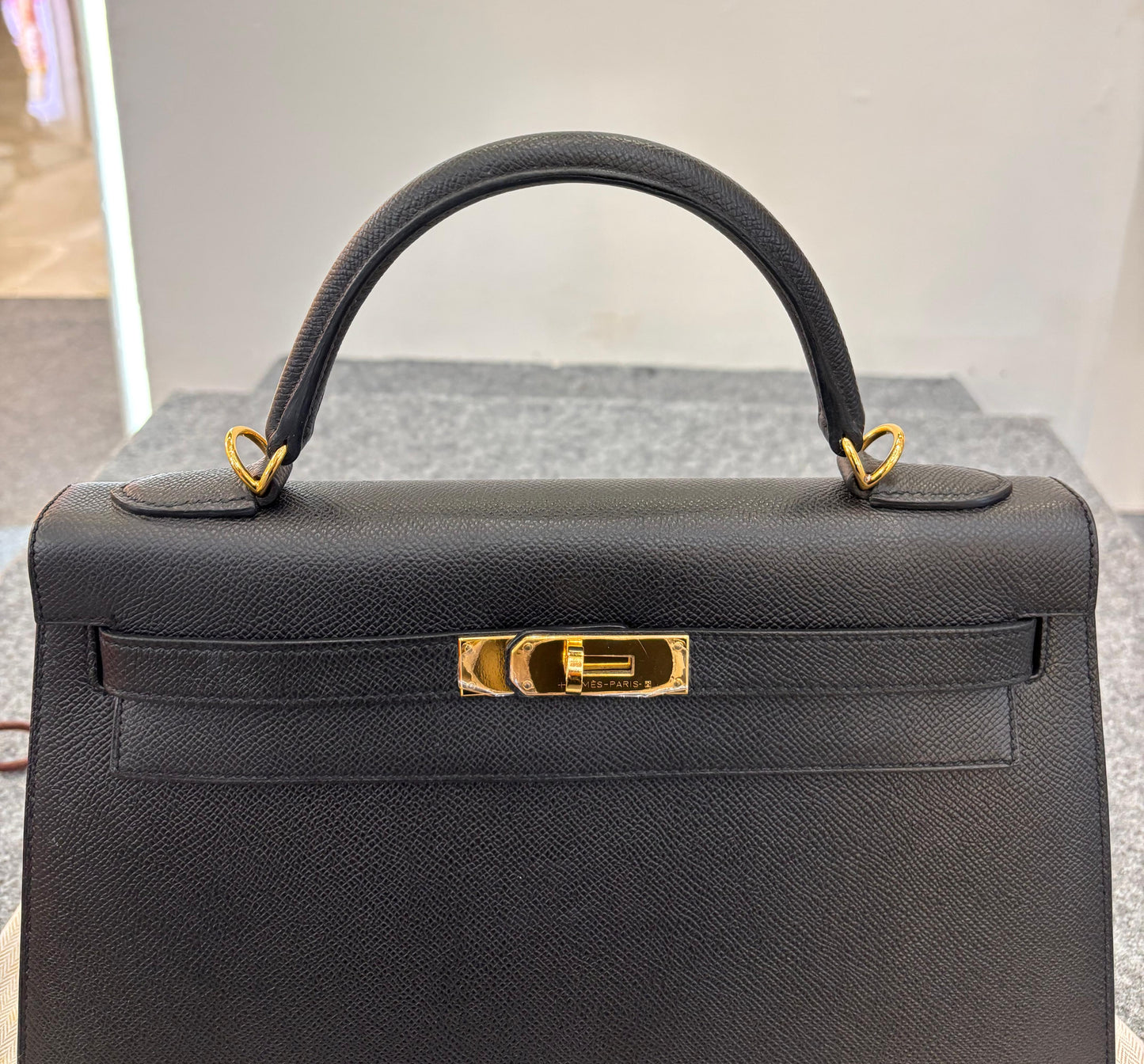 K32 Epsom Sellier Black GHW #A