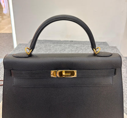 K32 Epsom Sellier Black GHW #A