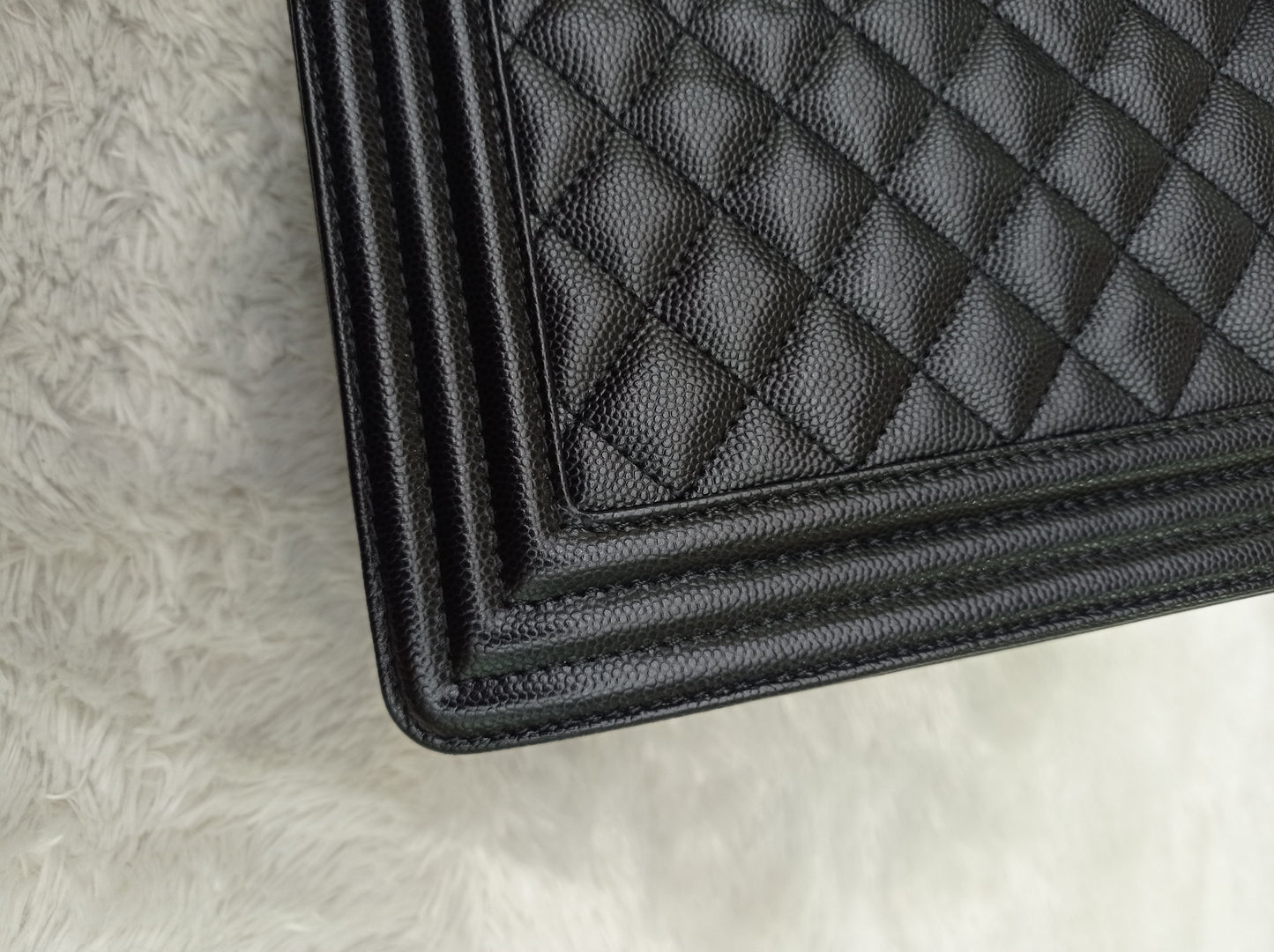 Chanel Boy 25 Caviar Black GHW #30