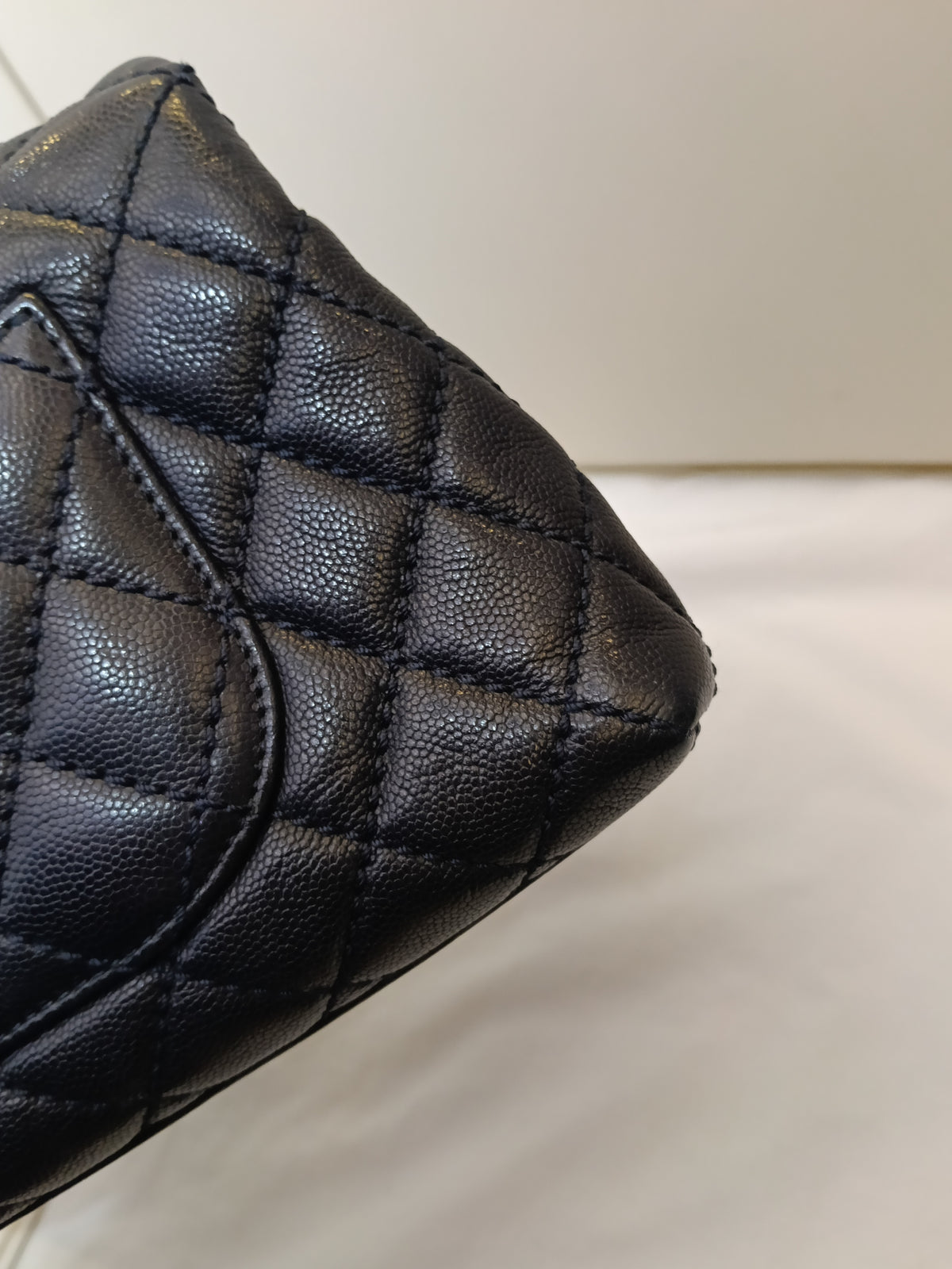 Chanel Coco Handle Small Caviar Dark Navy RHW #21