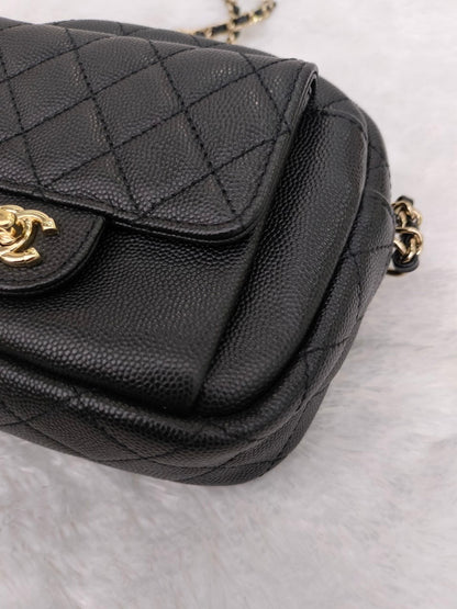 Chanel Day Camera Case Caviar Black GHW #27